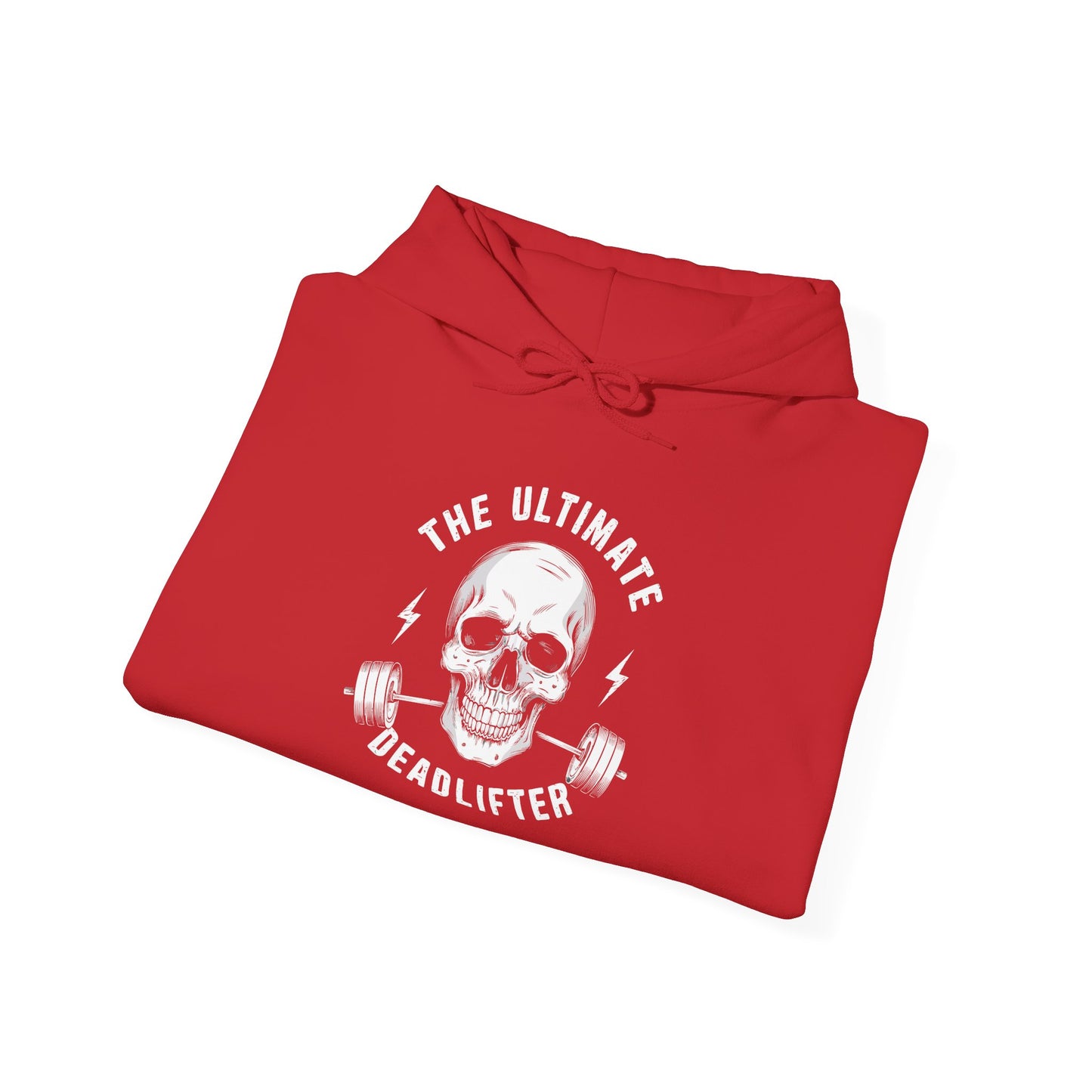 Skull Deadlifter Hoodie — The Ultimate Deadlifter Weightlifting Gym Sweatshirt