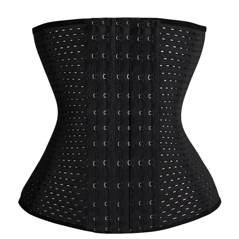 Lilvigor Slimming Waist Trainer Belt Shapewear Women Belly Cincher Body Shaper Fat Compression Strap Girdles Firm Hook Corset