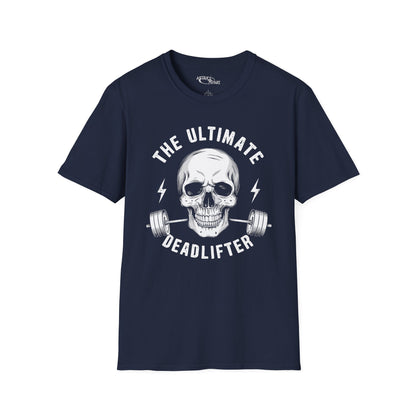 The Ultimate Deadlifter T-Shirt — Skull Barbell Gym Tee