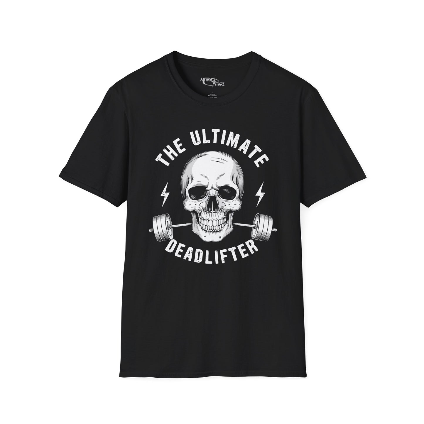 The Ultimate Deadlifter T-Shirt — Skull Barbell Gym Tee