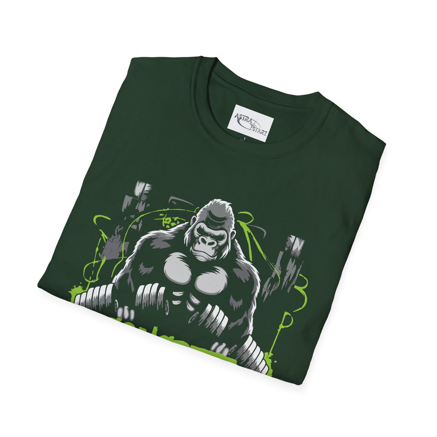 Concrete Jungle Strength T-Shirt | Gorilla Fitness Graphic Tee