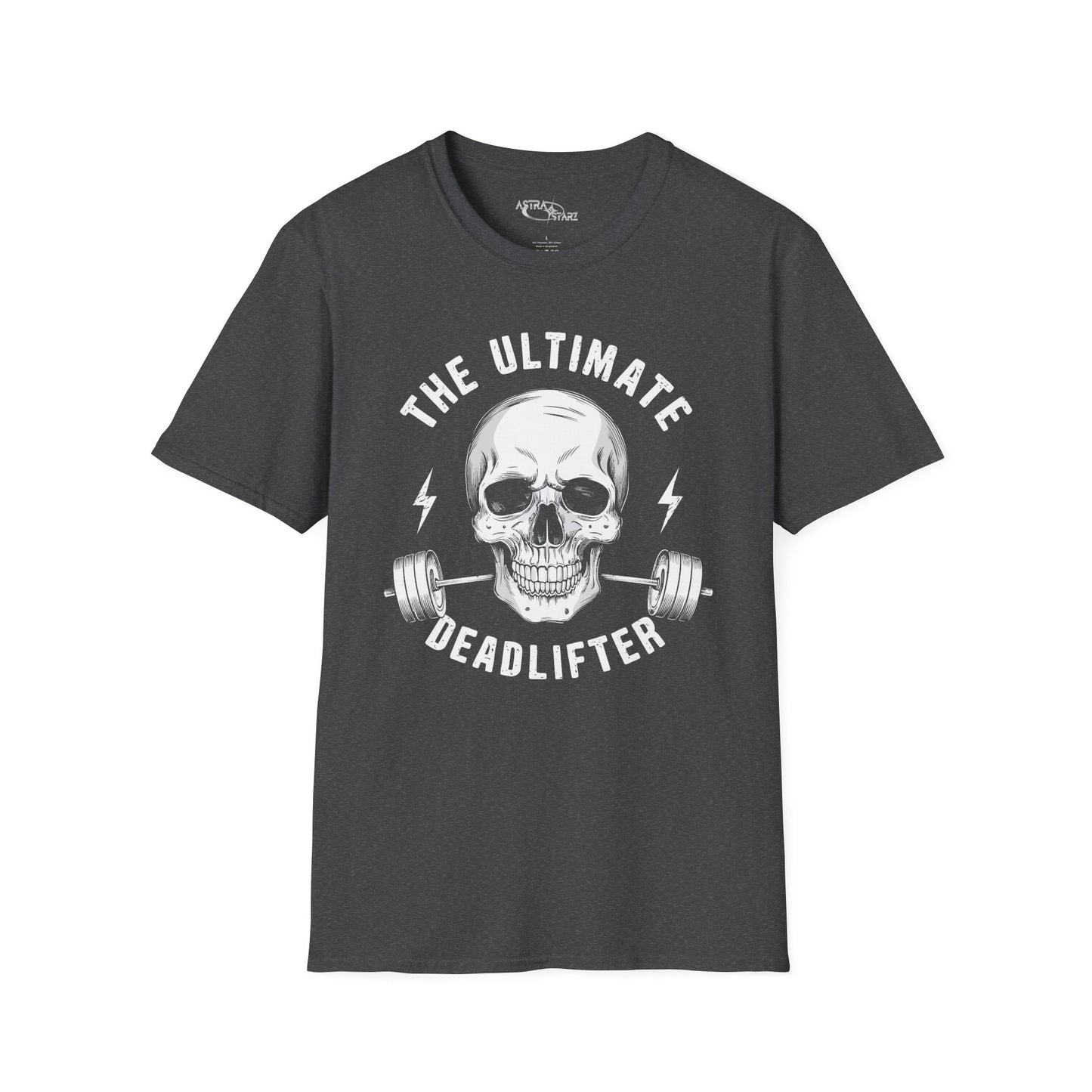 The Ultimate Deadlifter T-Shirt — Skull Barbell Gym Tee