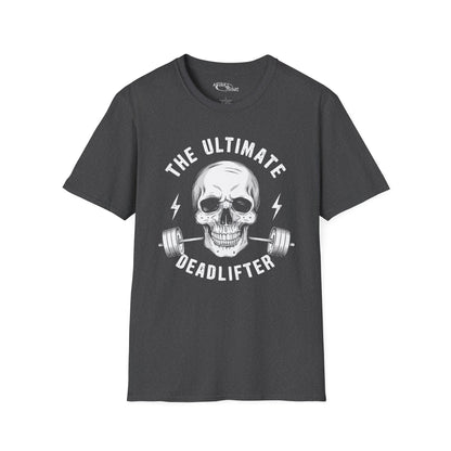 The Ultimate Deadlifter T-Shirt — Skull Barbell Gym Tee