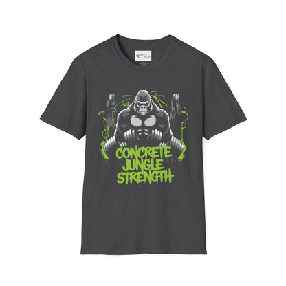 Concrete Jungle Strength T-Shirt | Gorilla Fitness Graphic Tee