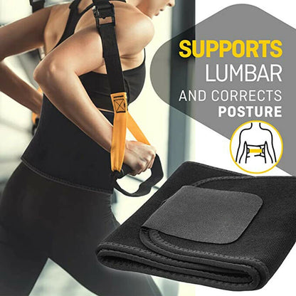Waist Trimmer for Women Men Sweat Band Waist Trainer Corset Stomach Wraps for Weight Loss Neoprene Body Shaper Belt Shapewear