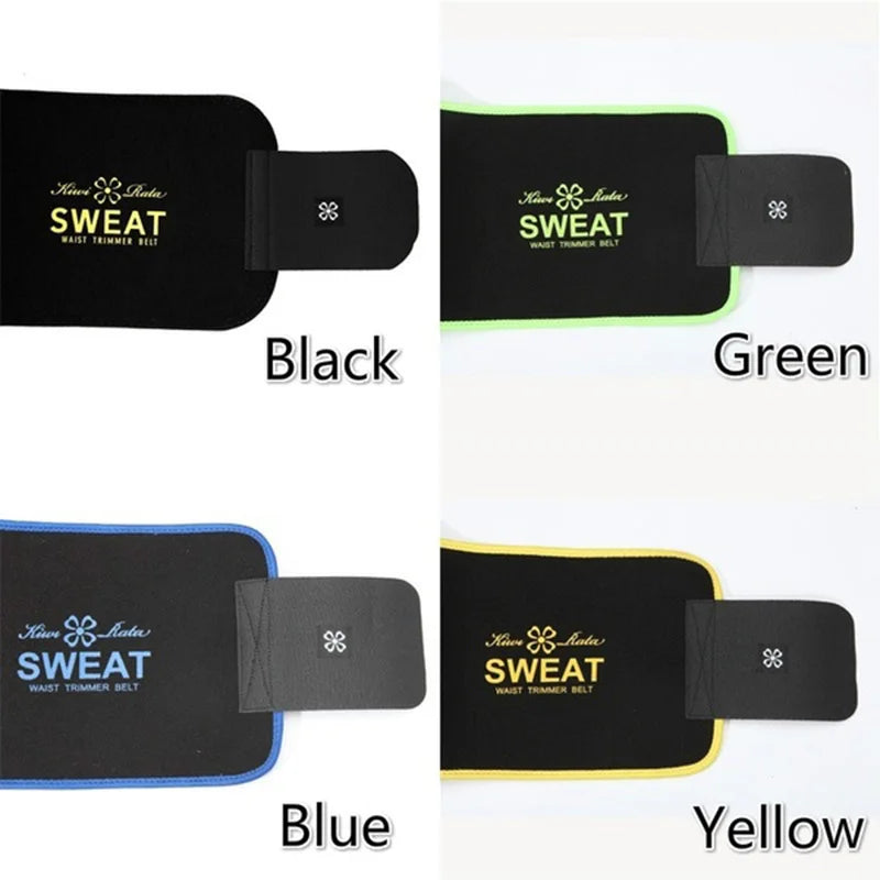 Waist Trimmer for Women Men Sweat Band Waist Trainer Corset Stomach Wraps for Weight Loss Neoprene Body Shaper Belt Shapewear