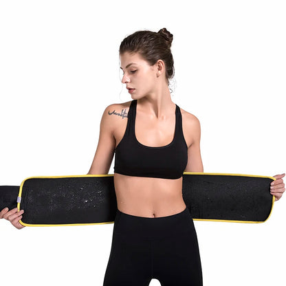 Waist Trimmer for Women Men Sweat Band Waist Trainer Corset Stomach Wraps for Weight Loss Neoprene Body Shaper Belt Shapewear
