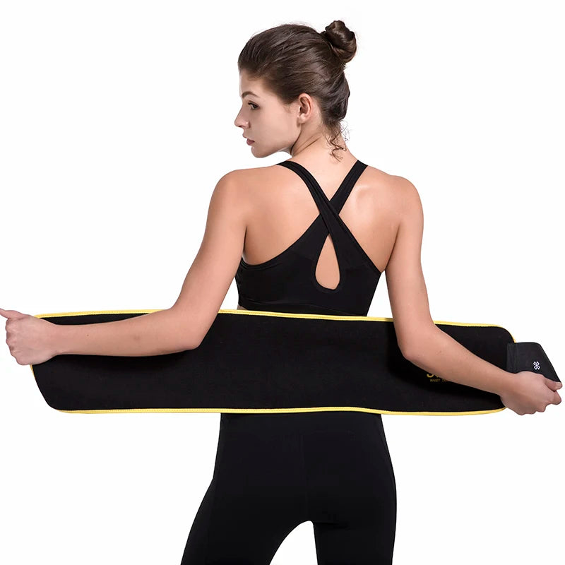 Waist Trimmer for Women Men Sweat Band Waist Trainer Corset Stomach Wraps for Weight Loss Neoprene Body Shaper Belt Shapewear