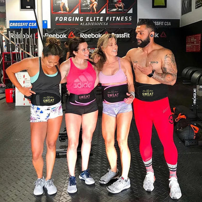 Waist Trimmer for Women Men Sweat Band Waist Trainer Corset Stomach Wraps for Weight Loss Neoprene Body Shaper Belt Shapewear