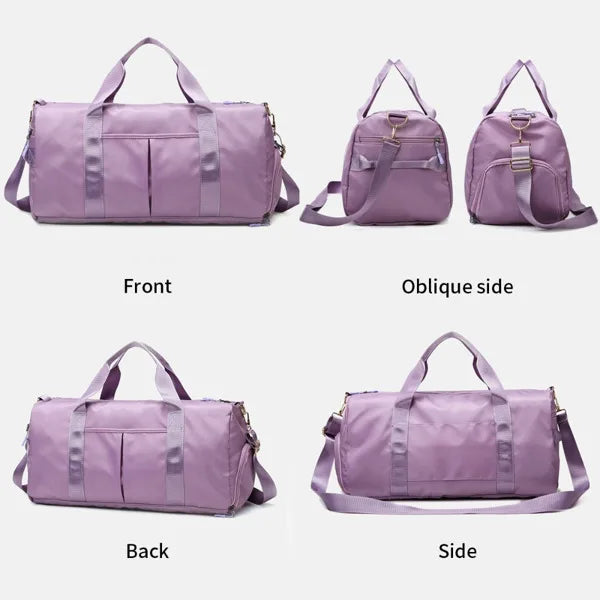 Stylish Unisex Waterproof Yoga Bag with Dry-Wet Separation, Large Capacity for Sports, Fitness, and Travel –Indoor & Outdoor Use