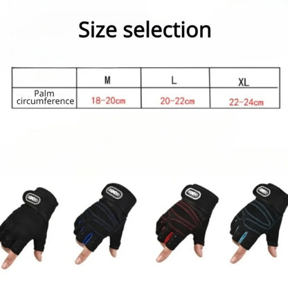 Outdoor Sport Gloves for Men Women Wrist Guard Fitness Gym Cycling Hiking Boxing Exercise Training Workout Long Wrist Fingerless