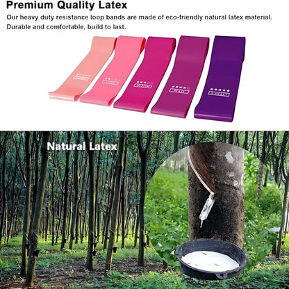 Yoga Resistance Band – TPE Material, Soft & High Elasticity, for Yoga & Glute Squats, Durable