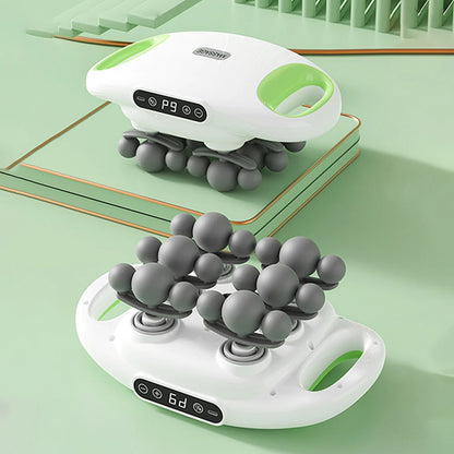 18-Head Fascia Gun High Frequency Vibration Deep Tissue Muscle Stimulate Muscle Fascia Body Massager Red Light Masajeador