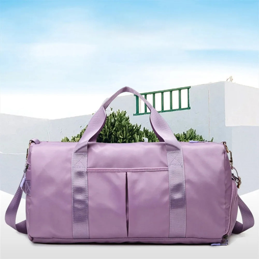 Stylish Unisex Waterproof Yoga Bag with Dry-Wet Separation, Large Capacity for Sports, Fitness, and Travel –Indoor & Outdoor Use