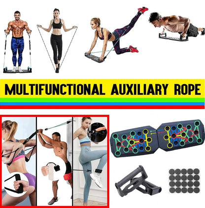 Push-up Board Set Portable Multifunctional Push-up Bar Foldable Fitness Equipment For Chest Abdomen Arms/Back Training