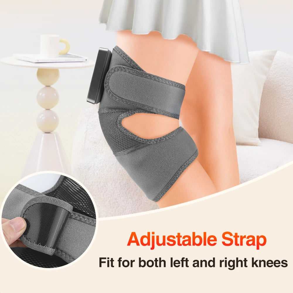 Heating Massage Knee Pad Shoulder Elbow Smart Vibration Hot Compress Protemote Blood Circulation Muscle Relax Joint Massager