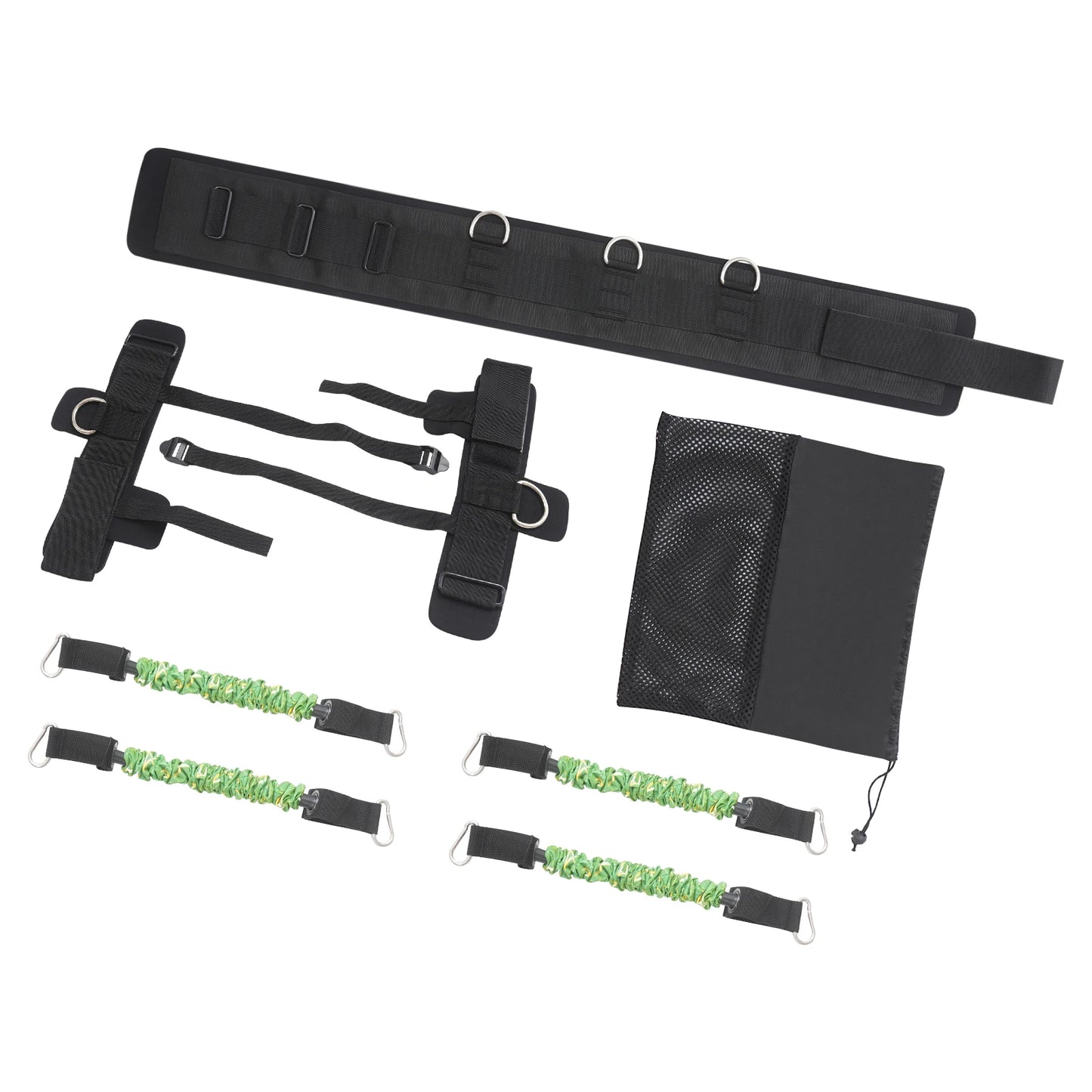 Jump Resistance Band Kit Leg Strength Resistance Band TPE Adjustable Vertical Jump Trainer Gym Equipment Accessories