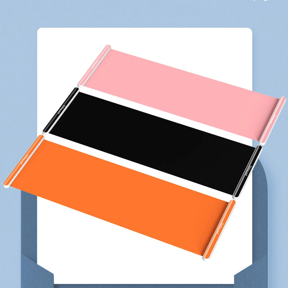 180/200CM Yoga Sliding Mat Sport Fitness Glide Pilates Skating Training Board Mat for Ice Hockey Roller Skating Leg Exercise