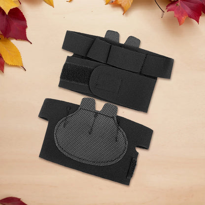 Dumbbell Gloves Breathable Weight Lifting Gloves Palm Protection Fitness Sports Gloves with 4 Finger Ring for Gym Workout