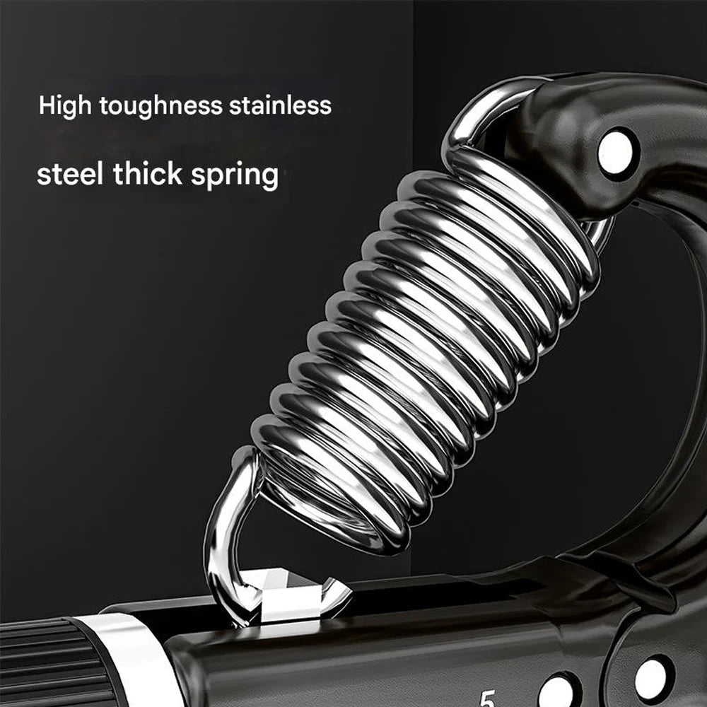 Mechanical Counting Grip Strength Trainer With Finger Exerciser For Muscle Building Hand Injury Recovery Rehabilitation Training