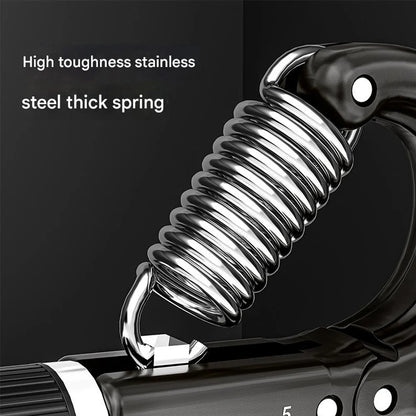 Mechanical Counting Grip Strength Trainer With Finger Exerciser For Muscle Building Hand Injury Recovery Rehabilitation Training