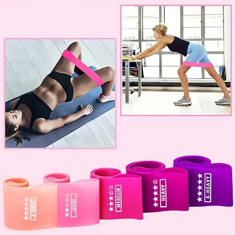 Yoga Resistance Band – TPE Material, Soft & High Elasticity, for Yoga & Glute Squats, Durable