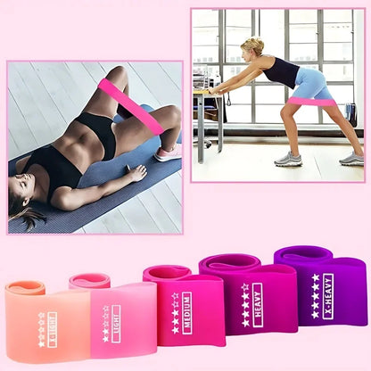 Yoga Resistance Band – TPE Material, Soft & High Elasticity, for Yoga & Glute Squats, Durable