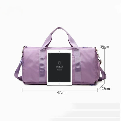 Stylish Unisex Waterproof Yoga Bag with Dry-Wet Separation, Large Capacity for Sports, Fitness, and Travel –Indoor & Outdoor Use