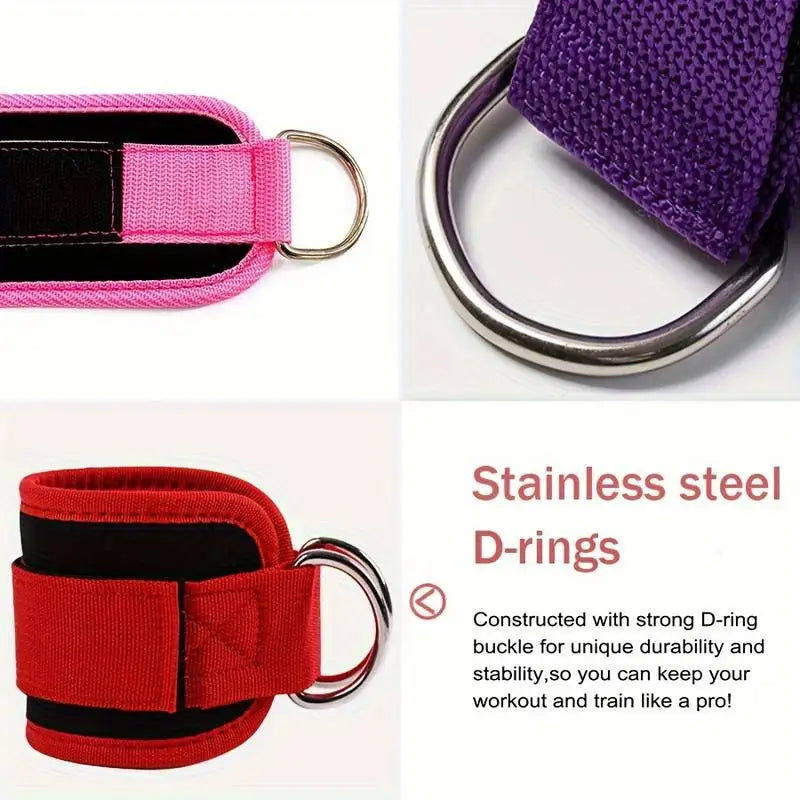 Exercising Resistance Belt, Puller, Leg Strength Training, Tie Strap, Foot Loop Buckle, Elastic Rope Protector, Edge Protection