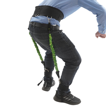 Jump Resistance Band Kit Leg Strength Resistance Band TPE Adjustable Vertical Jump Trainer Gym Equipment Accessories