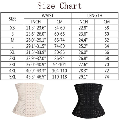 Lilvigor Slimming Waist Trainer Belt Shapewear Women Belly Cincher Body Shaper Fat Compression Strap Girdles Firm Hook Corset