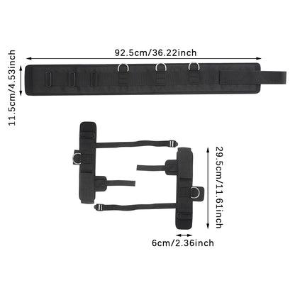 Jump Resistance Band Kit Leg Strength Resistance Band TPE Adjustable Vertical Jump Trainer Gym Equipment Accessories